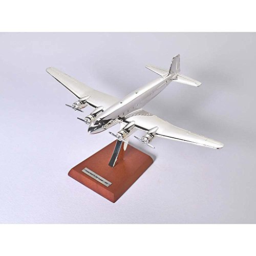 atlas editions Focke-Wulf Fw 200 Condor 1937 Flugzeug, verchromt, Maßstab 1:200 von atlas editions