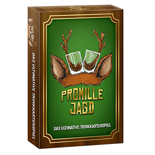 avandu Promillejagd Trinkspiel - das ultimative Trinkkartenspiel - Partyspiel Saufspiel Kartenspiel für den perfekten Partyabend! von avandu