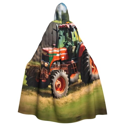 axzttupy Company Farm-Traktoren-Druck, Unisex, Halloween-Kapuzenumhang, volle Länge, für mittelalterliche Renaissance-Cosplay-Kostüme axzttupy Company Farm-Traktoren-Druck, Unisex, Halloween-Kapuzenumhang, volle Länge, für mittelalterliche Renaissance-Cosplay-Kostüme von axzttupy