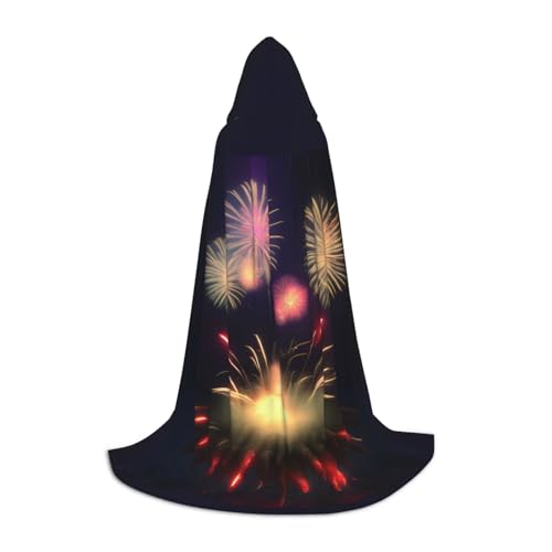 axzttupy Explosion Fireworks 3D-Druck Unisex Kapuzenumhang in voller Länge für Zauberer, Weihnachten, Karneval, Halloween, Cosplay axzttupy Explosion Fireworks 3D-Druck Unisex Kapuzenumhang in voller Länge für Zauberer, Weihnachten, Karneval, Halloween, Cosplay von axzttupy