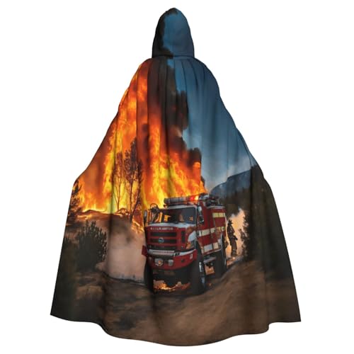 axzttupy Feuerwehrmann Flamme 1 Druck Unisex Halloween Kapuzenumhang volle Länge für Mittelalter Renaissance Cosplay Kostüme axzttupy Feuerwehrmann Flamme 1 Druck Unisex Halloween Kapuzenumhang volle Länge für Mittelalter Renaissance Cosplay Kostüme von axzttupy
