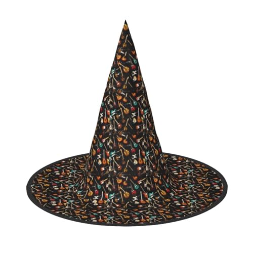 axzttupy Gitarren-Standard-Skala-2_00x Druck Halloween Hexenhut Unisex Karneval Kostüm Zubehör Partys Cosplay und Festlich axzttupy Gitarren-Standard-Skala-2_00x Druck Halloween Hexenhut Unisex Karneval Kostüm Zubehör Partys Cosplay und Festlich von axzttupy