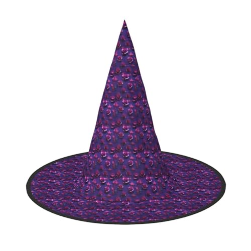 axzttupy Glitzer Pailletten Rose Druck Halloween Hexenhut Unisex Karneval Kostüm Zubehör Party Cosplay und Festlich axzttupy Glitzer Pailletten Rose Druck Halloween Hexenhut Unisex Karneval Kostüm Zubehör Party Cosplay und Festlich von axzttupy