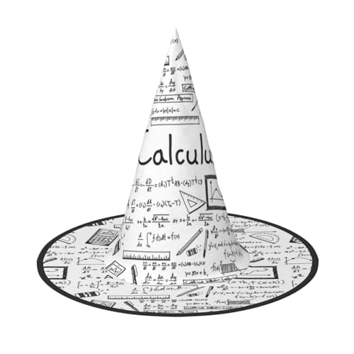 axzttupy Mathematik Geometrie Geek Taschenrechner Druck Halloween Hexenhut Unisex Karneval Kostüm Zubehör Partys Cosplay und Festlich axzttupy Mathematik Geometrie Geek Taschenrechner Druck Halloween Hexenhut Unisex Karneval Kostüm Zubehör Partys Cosplay und Festlich von axzttupy
