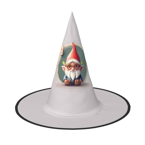 axzttupy Niedlicher Zwerg Druck Halloween Hexenhut Unisex Karneval Kostüm Zubehör Partys Cosplay und Festlich axzttupy Niedlicher Zwerg Druck Halloween Hexenhut Unisex Karneval Kostüm Zubehör Partys Cosplay und Festlich von axzttupy