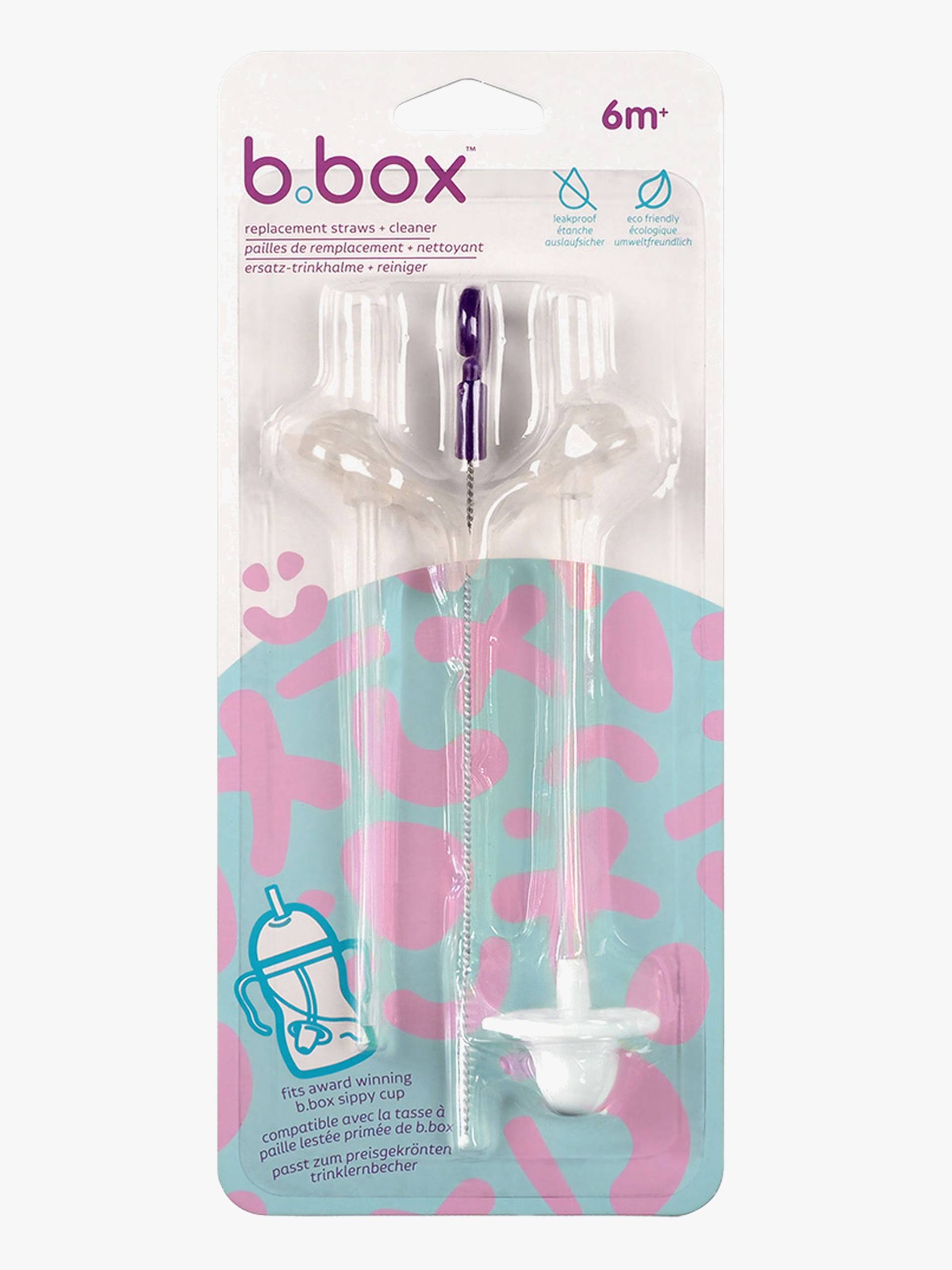 b.box Trinkhalm & Reinigungsset für Schnabeltasse b.box Trinkhalm & Reinigungsset für Schnabeltasse von b.box