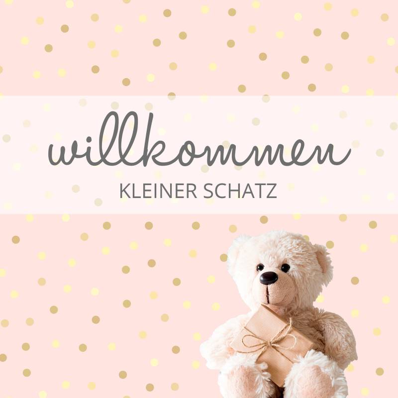 Baby-Walz Geschenkgutschein Willkommen kleiner Schatz von baby-walz