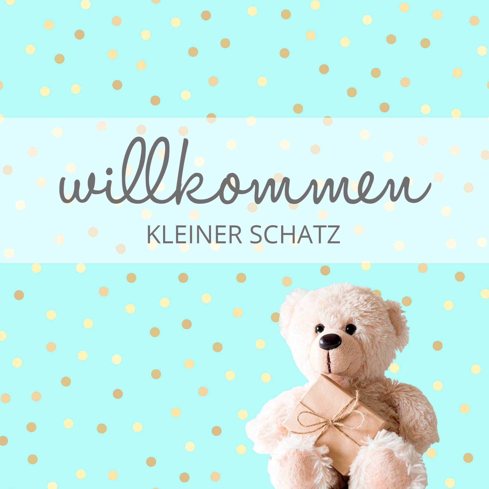 Baby-Walz Geschenkgutschein Willkommen kleiner Schatz von baby-walz