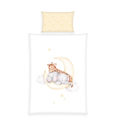 babybest® Bettwäsche Sleeping on the Moon 100x135 cm von babybest®