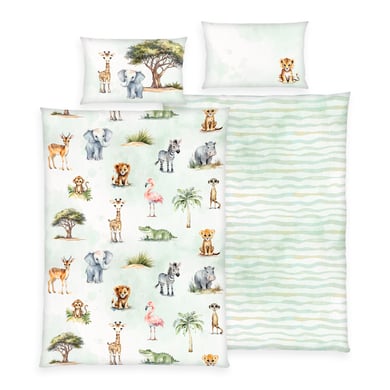 babybest®Bettwäsche Safari 100 x 135 cm von babybest®