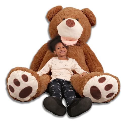 Banabear Lerosier Teddy trägt Riesenplüsch von 130 bis 340 cm !! Teddybär Teddybär Riesiger Bär (Braun, 200 cm) von bananair