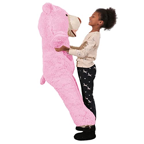 Banabear Lerosier Teddy trägt Riesenplüsch von 130 bis 340 cm !! Teddybär Teddybär Riesiger Bär (Rosa, 130 cm) von bananair