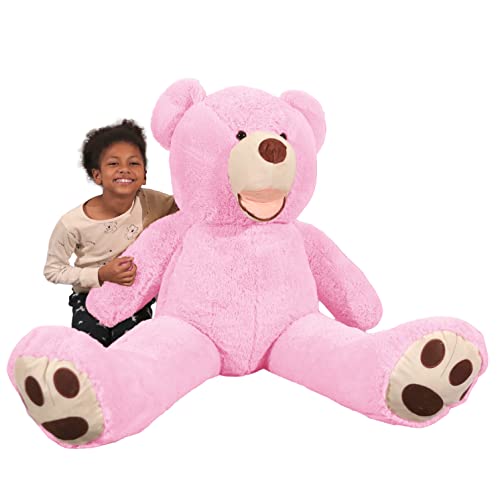 Banabear Lerosier Teddy trägt Riesenplüsch von 130 bis 340 cm !! Teddybär Teddybär Riesiger Bär (Rosa, 160 cm) von bananair