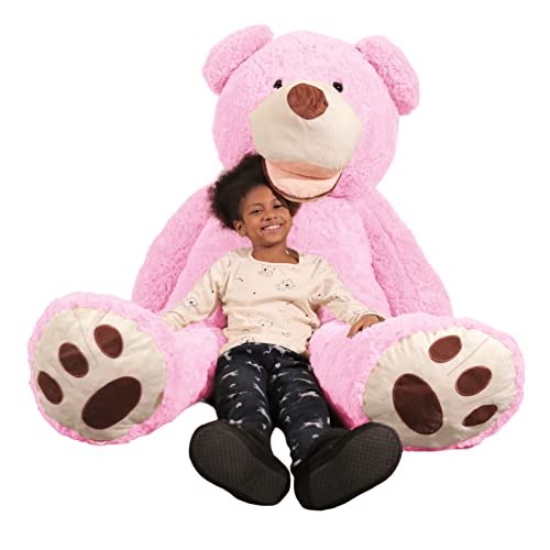 Banabear Lerosier Teddy trägt Riesenplüsch von 130 bis 340 cm !! Teddybär Teddybär Riesiger Bär (Rosa, 200 cm) von bananair