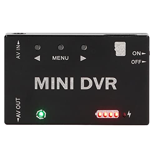 Mini FPV DVR Modul, NTSC PAL Umschaltbarer Mini FPV RC DVR Video Audio Recorder Eingebauter Akku, 3,5 Mm AV USB Video Audio Recorder für RC Modelle Racing FPV Drone Quadcopter von banapoy