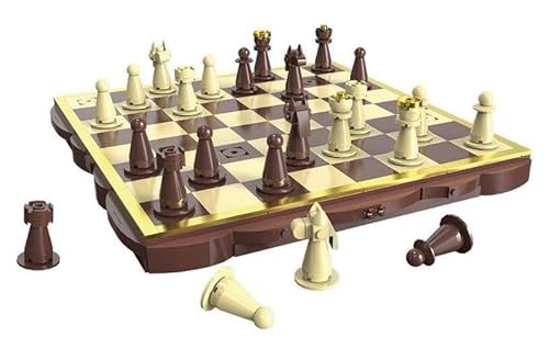 barweer Klemmbausteine Internationalität Schach Building Set für Erwachsene und Kinder, Chess Modell Game Bausteine Gift für Erwachsene und Kinder（816 Teile） von barweer