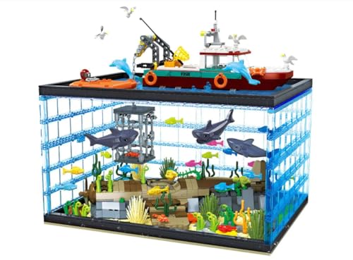 barweer Klemmbausteine Exploration Underwater Modular Building Set für Erwachsene Kinder, Creative Expert Modell Bausteine Toys （2000 Teile） von barweer