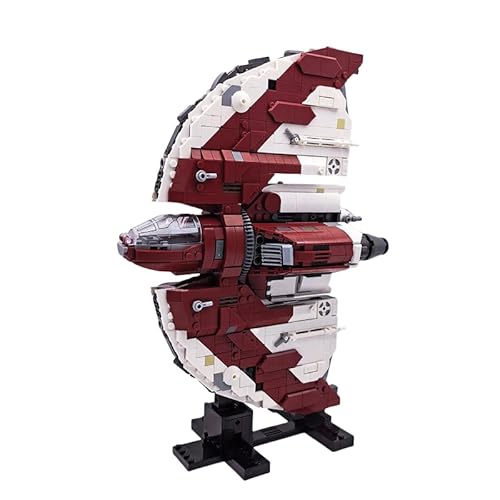 barweer Klemmbausteine Technik T6 Shuttle Geschenk für Space Wars Fans,Space Shuttle Raumschiff Modell Set für Erwachsene,Flugzeug Starship Sammlung (1378 Teilen) von barweer