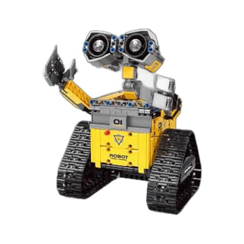 barweer Technik Roboter RC Klemmbausteine Set 3in1, 632 Teile, Fernsteuerung Wall Panzer Dino, Bauspielzeug für Kinder ab 8 Jahren von barweer