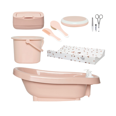 bébé-jou® Thermobadeset de Luxe Fabulous Pale Pink von bébé-jou