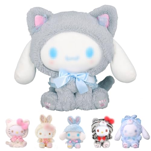 bechoanigel Cinna-moroll Plüsch, 23cm Cinna-moroll Plüschpuppen, Cartoon Charaktere Plüschpuppen, Kawaii Plush, Kinder Plüschtiere Home Dekoration fur Kinder Geburtstagsgeschenk (D) von bechoanigel