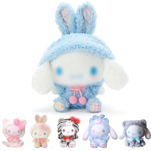 bechoanigel Cinna-moroll Plüsch, 23cm Cinna-moroll Plüschpuppen, Cartoon Charaktere Plüschpuppen, Kawaii Plush, Kinder Plüschtiere Home Dekoration fur Kinder Geburtstagsgeschenk (F) von bechoanigel