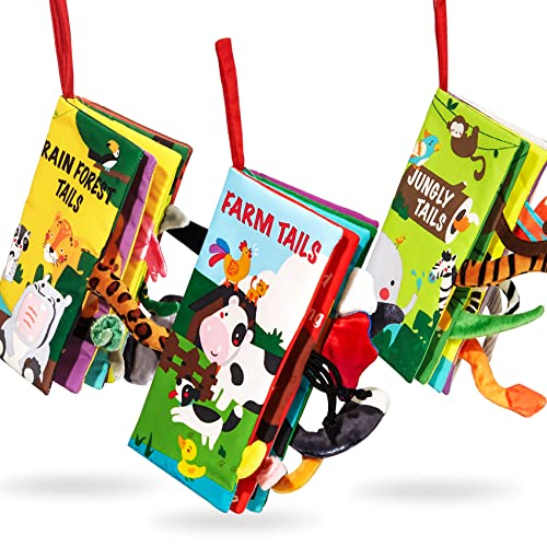 beiens baby spielzeug 0 6 monate,3 Stück quiet book knisterbuch stoffbuch fühlbuch baby buch kinderwagen spielzeug kette sensorik spielzeug für baby geschenk junge mädchen beiens baby spielzeug 0 6 monate,3 Stück quiet book knisterbuch stoffbuch fühlbuch baby buch kinderwagen spielzeug kette sensorik spielzeug für baby geschenk junge mädchen von beiens