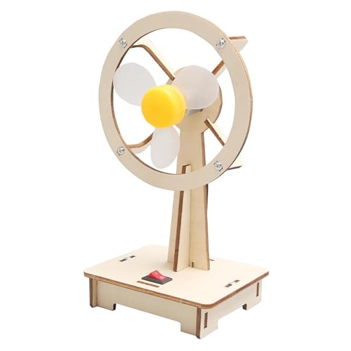 bephible Elektrisches Ventilator-Modell-Set, Puzzle-Montagespielzeug. Sicher, Hier ist EIN Produkttitel für die Auflistung von 1 pädagogischem, kleinem Holz-Desktop-Material-Kit für Kleinkinder un von bephible