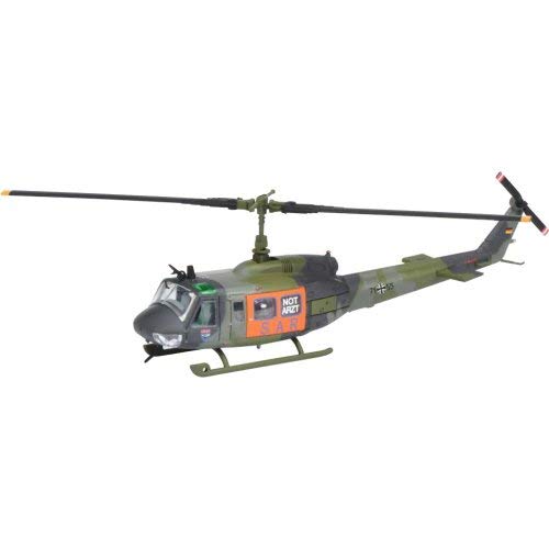 Schuco Bell UH 1D Rettungshubschrauber SAR, Modell 1:87, 14 Jahre, Zink, Kaki von beseloa