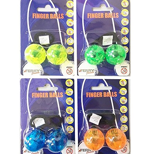 1 FINGER BALL Twist ANTI Streß SCHMEIßT 3 CM SPIELZEUG RAUS von bg