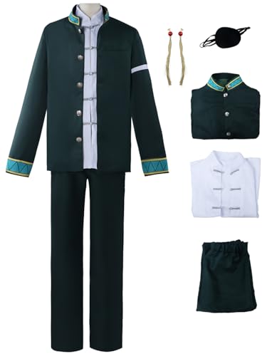 bi bi hou Hayato Suou Cosplay Kostüm Set Anime Windbreaker Verkleidung Suou Hayato Outfit Schuluniform Weihnachten Halloween Karneval Party Bühnenauftritt Kostüm Erwachsene von bi bi hou