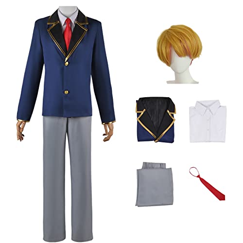 bi bi hou Hoshino Akua Cosplay Kostüm Komplettes Set mit Perücke Anime Oshi no Ko Cosplay Verkleidung Akua Hoshino Cosplay Uniform Halloween Karneval Party Bühnenauftritt Kostüm Erwachsene von bi bi hou