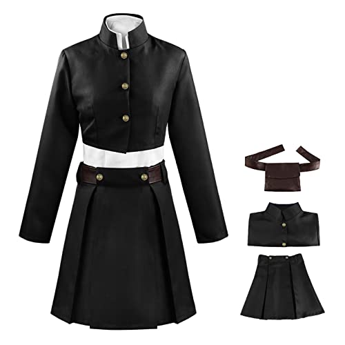 bi bi hou Kugisaki Nobara Cosplay Kostüm Komplettes Set mit Perücke Anime Jujutsu Kaisen Cosplay Verkleidung Nobara Kugisaki Cosplay Schuluniform Halloween Karneval Party Kostüm Erwachsene von bi bi hou