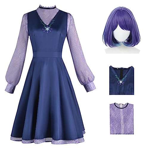 bi bi hou Kurokawa Akane Cosplay Kostüm Komplettes Set mit Perücke Anime Oshi no Ko Cosplay Verkleidung Akane Kurokawa Cosplay Uniform Halloween Karneval Party Bühnenauftritt Kostüm Erwachsene von bi bi hou