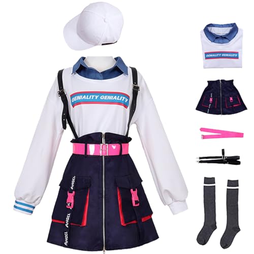 bi bi hou Project Sekai Azusawa Kohane Cosplay Kostüm Komplettes Set Project Sekai Cosplay Verkleidung Kohane Azusawa Uniform Halloween Karneval Party Bühnenauftritt Kostüm Erwachsene von bi bi hou