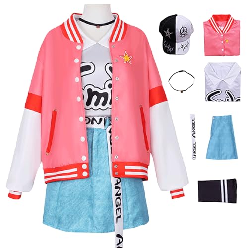 bi bi hou Project Sekai Azusawa Kohane Cosplay Kostüm Komplettes Set Project Sekai Cosplay Verkleidung Kohane Azusawa Uniform Halloween Karneval Party Bühnenauftritt Kostüm Erwachsene von bi bi hou