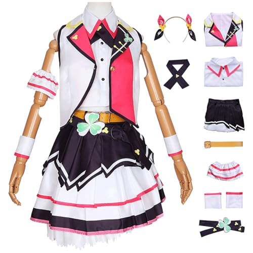 bi bi hou Project Sekai Cosplay Kostüm Hanasato Minori/Hinomori Shizuku/Momoi Airi/Kiritani Haruka Cosplay Verkleidung Uniform Halloween Karneval Party Bühnenauftritt Kostüm Erwachsene von bi bi hou