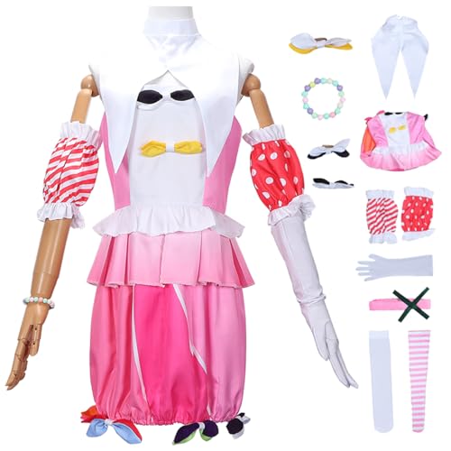 bi bi hou Project Sekai Otori Emu Cosplay Kostüm Komplettes Set Project Sekai Cosplay Verkleidung Emu Otori Uniform Halloween Karneval Party Bühnenauftritt Kostüm Erwachsene von bi bi hou