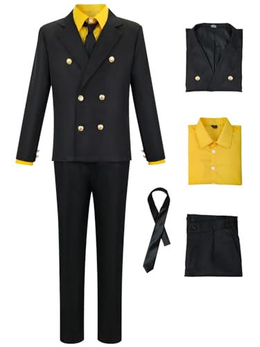 bi bi hou Sanji Cosplay Kostüm Set Anime Verkleidung Sanji Cosplay Halloween Karneval Weihnachten Party Kostüm für Erwachsene von bi bi hou