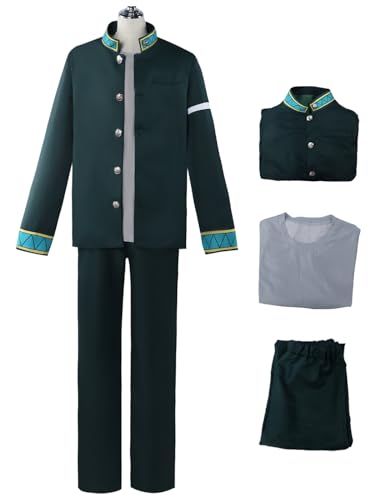 bi bi hou Sugishita Kyotaro Cosplay Kostüm Set Anime Windbreaker Verkleidung Kyotaro Sugishita Outfit Schuluniform Weihnachten Halloween Karneval Party Bühnenauftritt Kostüm Erwachsene von bi bi hou