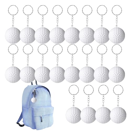 Schlüsselanhänger, Sportball, Clubschlüssel und Golfball, Rucksackanhänger, Ornament, kreativer Schlüsselanhänger, Dekoration für Taschen, Schlüsselanhänger, Schlüsselanhänger, Dekoration, von bijoy