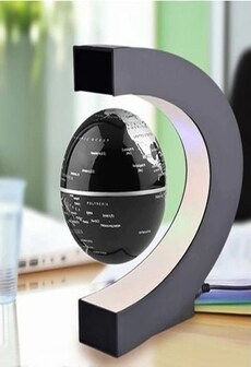 2021 loatingx Magnetic Levitation Globe LED World Map Electronic Antigravity Lamp Novelty Ball Light Home Decoration Bir