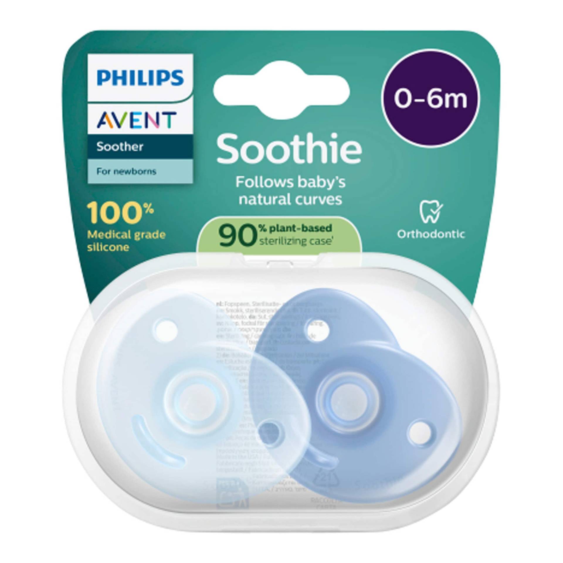 Philips Avent 2er-Pack Schnuller Soothie 0-6M Philips Avent 2er-Pack Schnuller Soothie 0-6M von Philips Avent