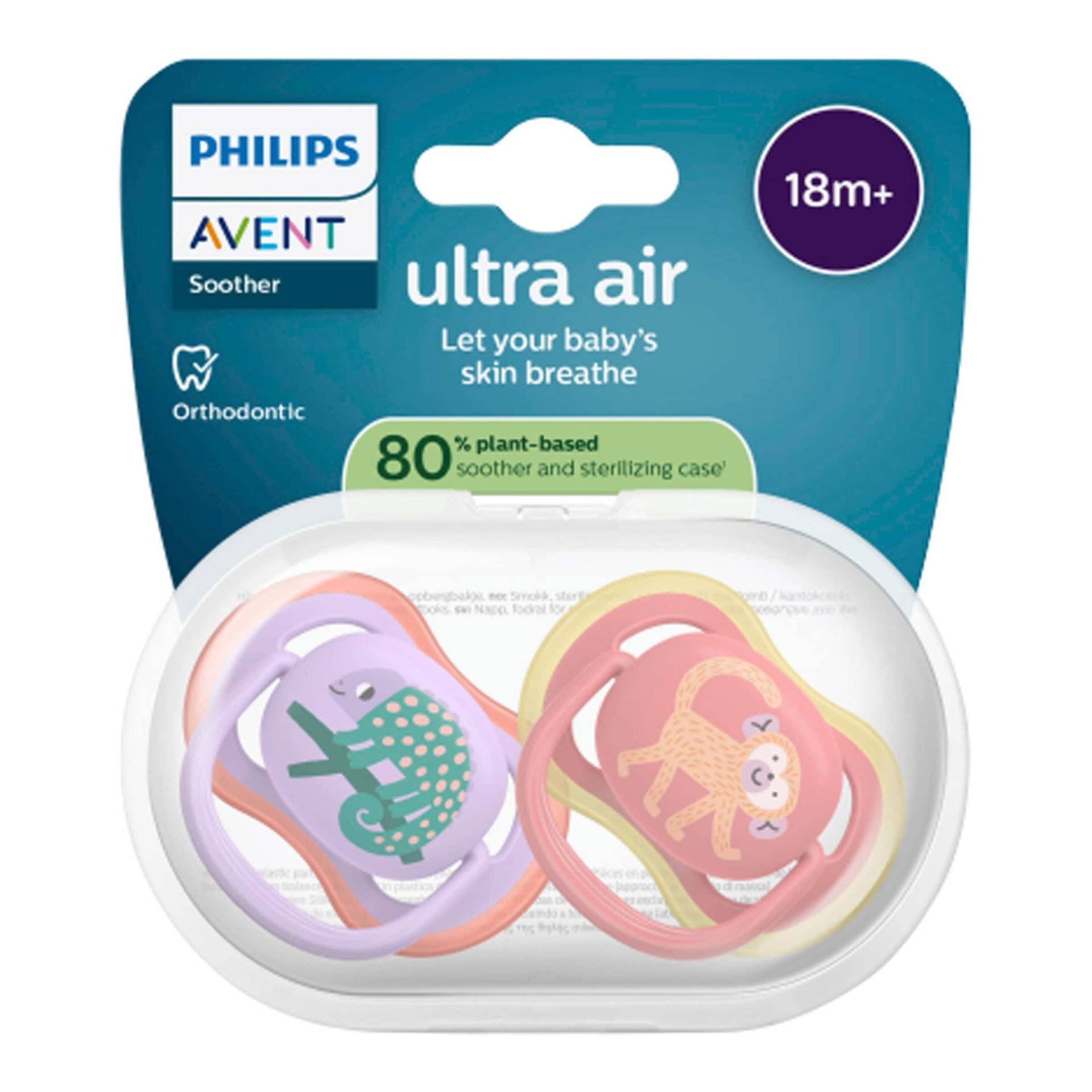 Philips Avent 2er-Pack Schnuller ultra air, ab 18M Philips Avent 2er-Pack Schnuller ultra air, ab 18M von Philips Avent