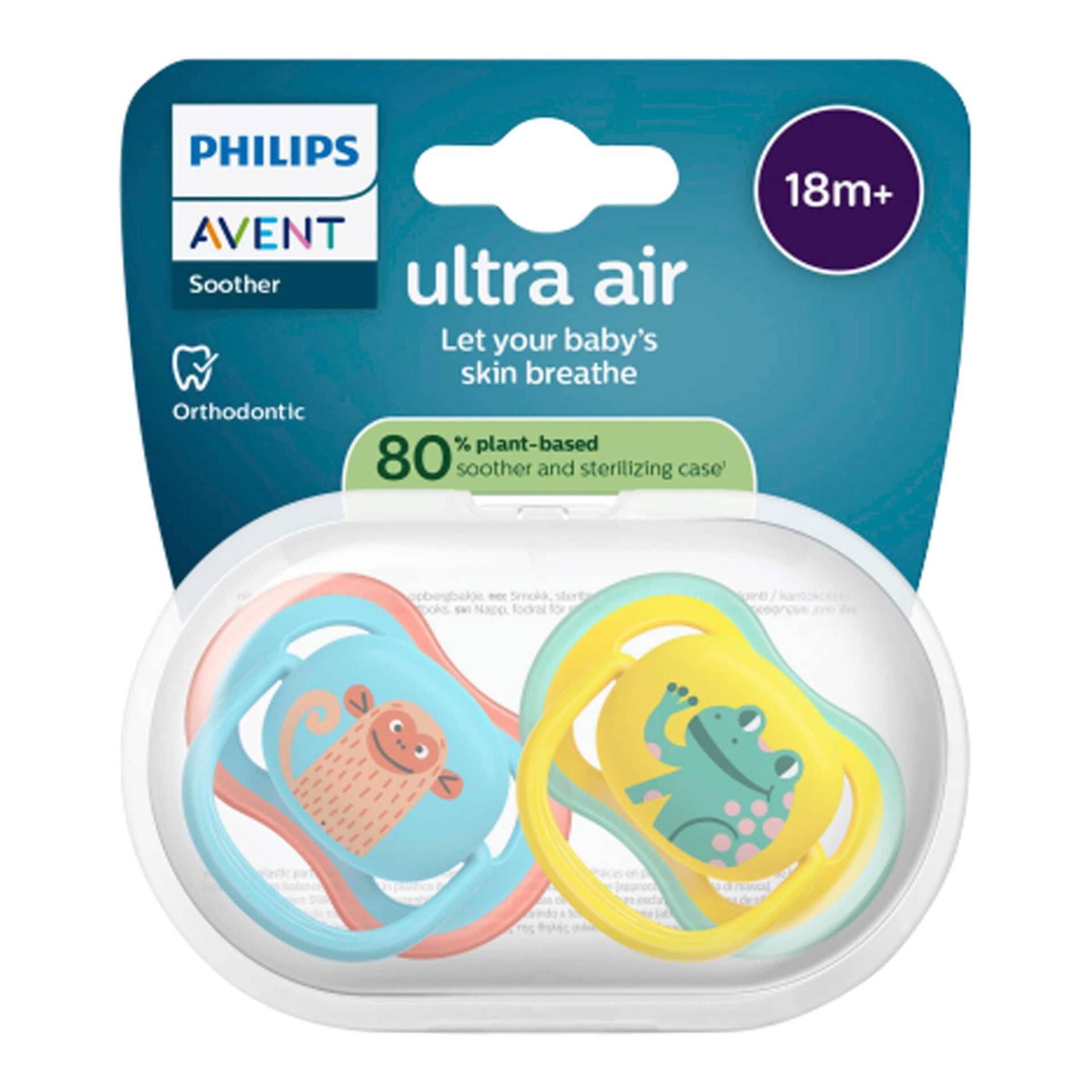 Philips Avent 2er-Pack Schnuller ultra air, ab 18M Philips Avent 2er-Pack Schnuller ultra air, ab 18M von Philips Avent