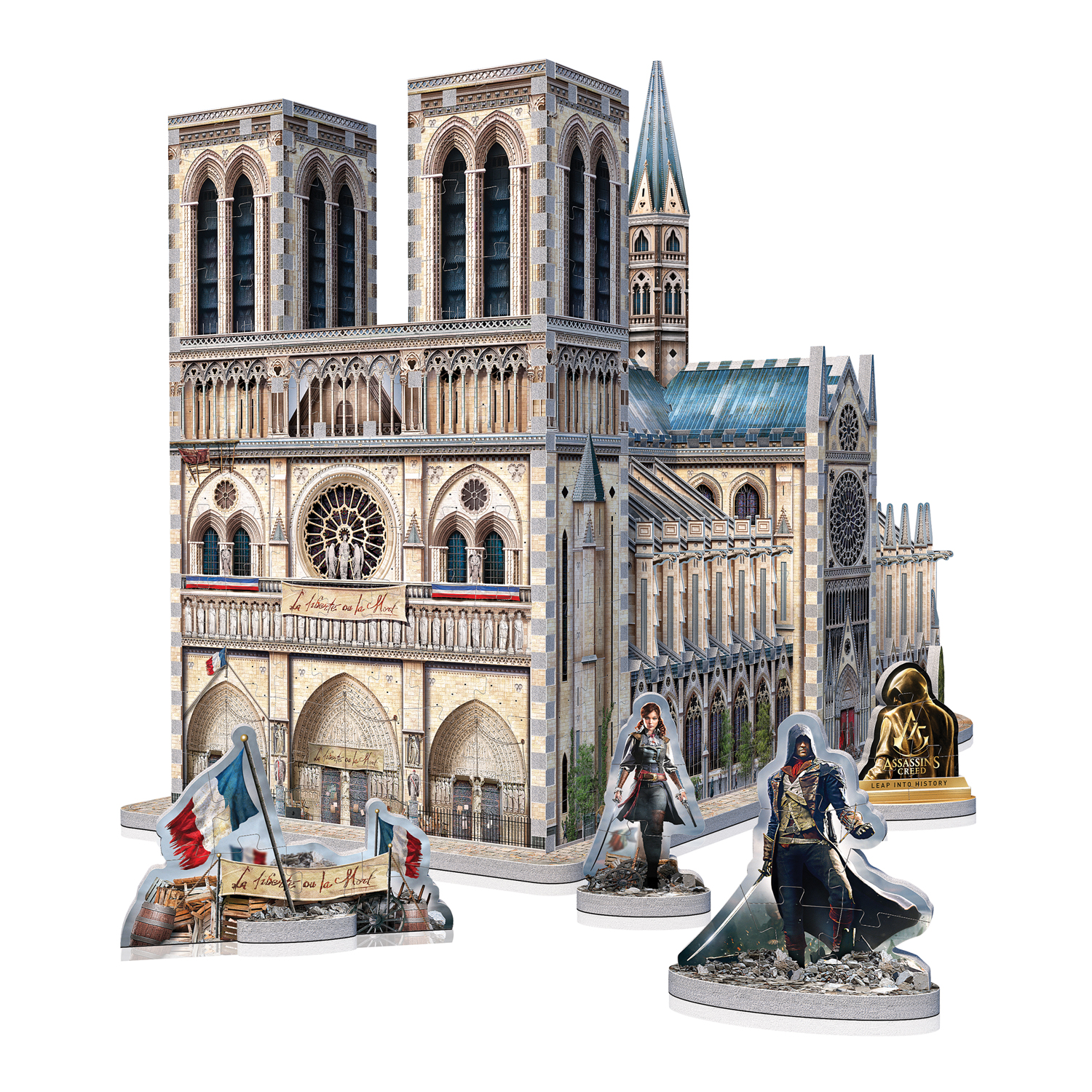 3D Puzzle - Assassins Creed - Unity - Notre-Dame