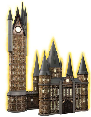 3D Puzzle - Hogwarts Astronomieturm (Night Edition)