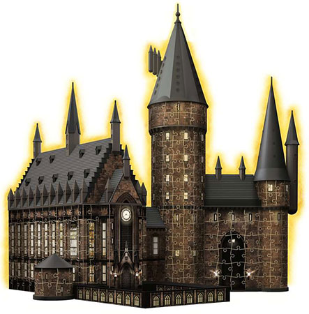 3D Puzzle - Hogwarts Gro�e Halle (Night Edition)