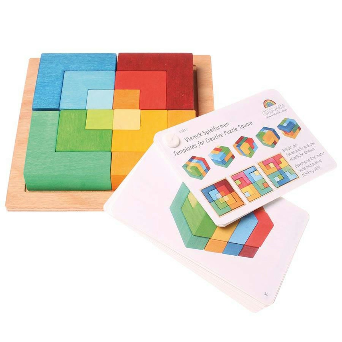 3D räumliches Denkspiel mit Vorlagen ab 5 Jahren 3D räumliches Denkspiel mit Vorlagen ab 5 Jahren
