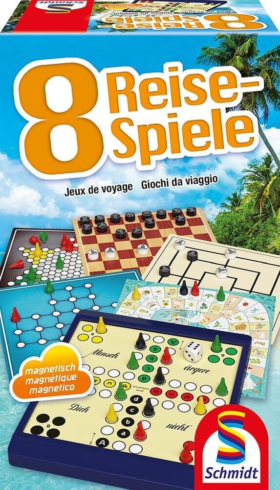 8 Reise-Spiele, magnetisch 8 Reise-Spiele, magnetisch